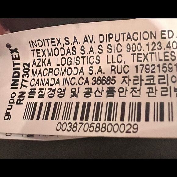 ZARA FAUX WRAP MINI SKIRT WITH TOPSTITCHING BNWT 387/058/800 - Picture 4 of 4